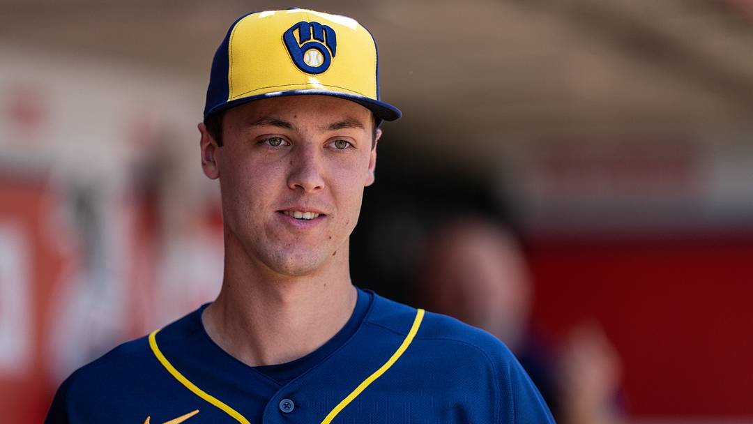 Milwaukee Brewers pitcher Jacob Misiorowski.