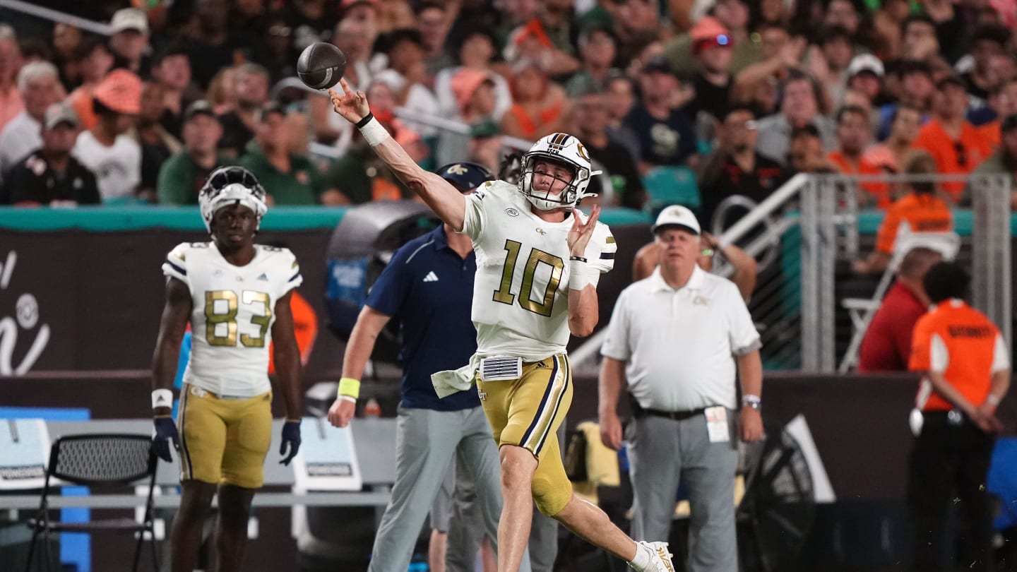 Georgia Tech Football Trolls Miami Over New Victory Formation Feature In EA Sports College Football 25
