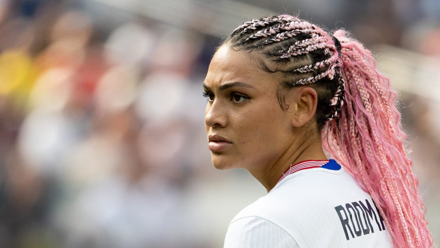 Trinity Rodman's viral reaction