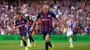 Lewandowski celebrates