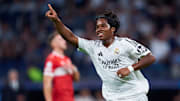 Endrick scored in Madrid's win over Stuttgart