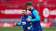 Lionel Messi, Gerard Pique