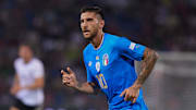 Lorenzo Pellegrini face à l'Allemagne
