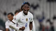 Paul Pogba avec l'Equipe de France