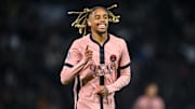 Bradley Barcola est présent dans notre classement des 15 meilleurs attaquants de Ligue 1 cette saison