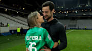 Sergio Rico et sa compagne, Alba Silva