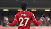 Origi teve mais um dia de herói com a camisa vermelha