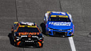 Tyler Reddick (No. 45) is locked into the Championship 4 field with a win at Homestead-Miami Speedway on Sunday, while Kyle Larson (No. 5) is the first driver outside the cutline with one race left in the Round of 8 of the Playoffs.