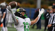 Viggo Anderson had two second-quarter touchdown runs in West Linn's 6A Open title-winning victory last November.