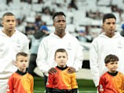Kylian Mbappé, Vinicius Junior et Rodrygo Goes.