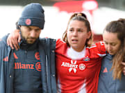 Lena Oberdorf hat sich erneut verletzt