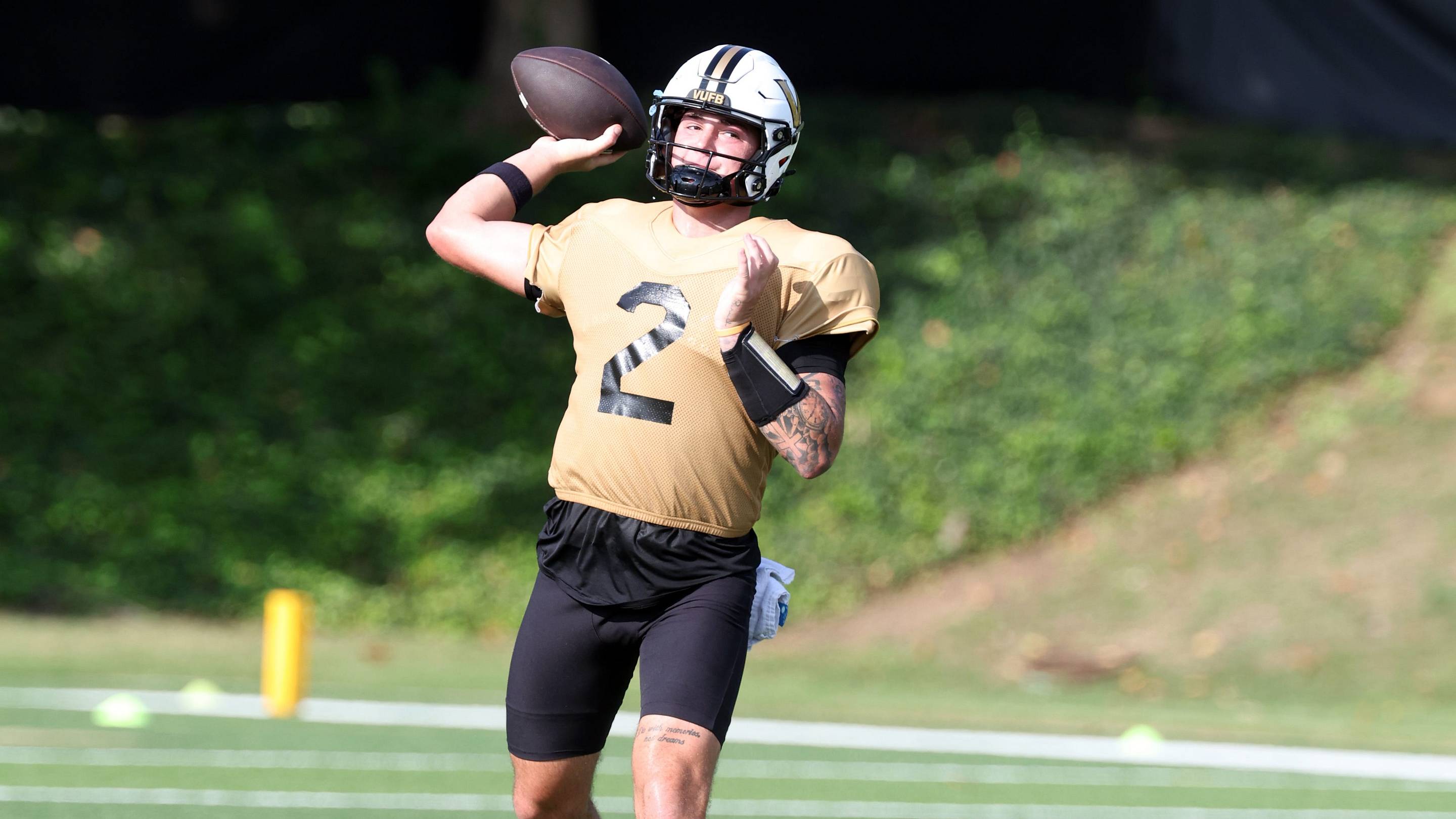 Vanderbilt Football Gets the Jared Curtis Experience in His First Drive