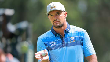 Bryson DeChambeau during the first round of 2025 LIV Golf Mexico City