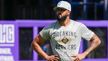 El as de Miami Sandy Alcántara está en la mira de los Yankees