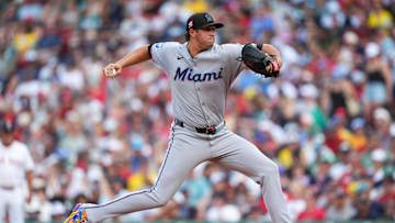 Miami Marlins v Boston Red Sox