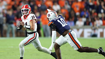 Gunner Stockton, Amaris Williams, Georgia Bulldogs, Auburn Tigers