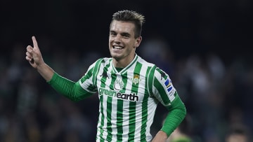 Lo Celso in action for Real Betis during his time there before joining Spurs 