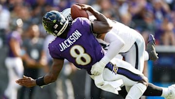 Las Vegas Raiders v Baltimore Ravens