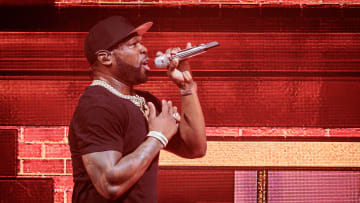 50 Cent Performs In Milan