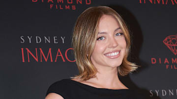 Sydney Sweeney at Immaculate press conference
