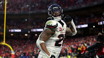 Joe Mixon with the Houston Texans