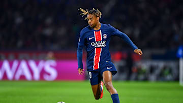 Paris Saint-Germain's Bradley Barcola