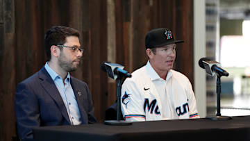 Miami Marlins Introduce Manager Clayton McCullough