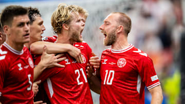 Morten Hjulmand a égalisé contre l'Angleterre
