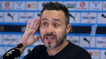 Roberto De Zerbi est alarmé par la gestion du Vélodrome.