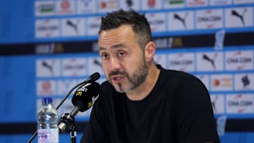 Roberto De Zerbi espère concurrencer le PSG dans les années à venir. 