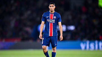 Achraf Hakimi, défenseur du Paris Saint-Germain