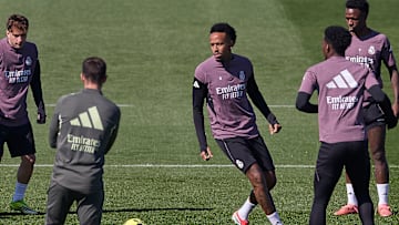 Eder Militao à l'entraînement