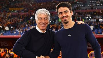 Gian Piero Gasperini e Carlos Cuesta Gian Piero Gasperini e Carlos Cuesta