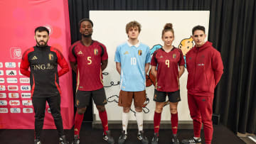 BELGIUM SOCCER RED DEVILS EURO2024 SHIRTS