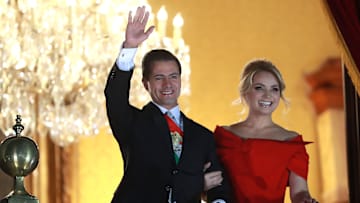 Enrique Peña Nieto y Angélica Rivera fueron presidente y Primera Dama de México