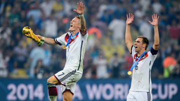 Bastian Schweinsteiger und Philipp Lahm führten Deutschland 2014 zum WM-Titel
