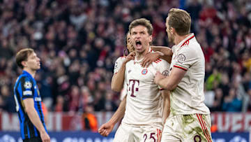 Thomas Müller nach seinem Ausgleich gegen Inter