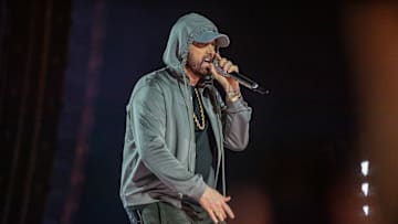 Eminem is known for his lyrics.
