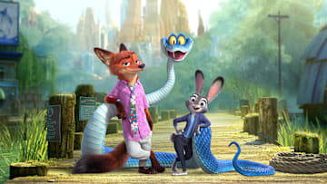 GREAT MYSTERY -- Walt Disney Animation Studios’ “Zootopia 2” welcomes back to the big screen detectives Judy Hopps (voice of Ginnifer Goodwin) and Nick Wilde (voice of Jason Bateman). When a snake called Gary De’Snake (voice of Ke Huy Quan) arrives on the scene, he kicks off a great mystery—but Nick and Judy are on the case. From the Oscar-winning team of Disney Animation chief creative officer Jared Bush and Byron Howard (directors) and Yvett Merino (producer), “Zootopia 2” releases in theaters