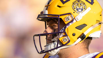 LSU Tigers quarterback Garrett Nussmeier