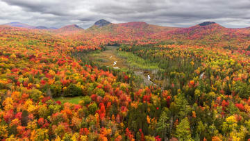 New England is known for its fantastic fall foliage.