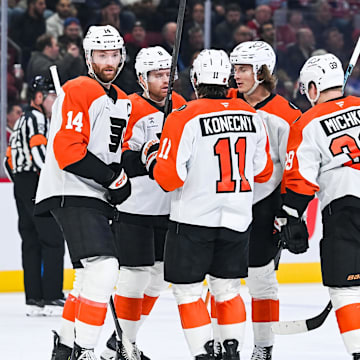 The Philadelphia Flyers look to build off their win in Montreal.