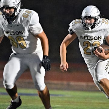 Corbin Crosslin (two touchdown runs) and Nelson bounced back from a crushing Week 1 loss to Wilsonville with a comfortable Week 2 win against Newberg.