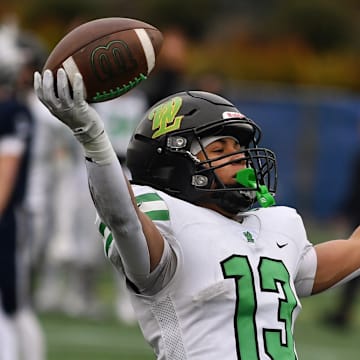 Viggo Anderson had two second-quarter touchdown runs in West Linn's 6A Open title-winning victory last November.
