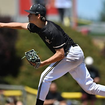 Jesuit right-hander Noble Meyer is the most recent Oregon high school player to go in the first round of the MLB draft. The Miami Marlins picked him No. 10 overall in 2023.