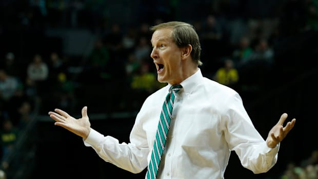  Oregon Ducks Dana Altman Katrelle Harmon Oregon Ducks Basketball Oregon Ducks Recruiting