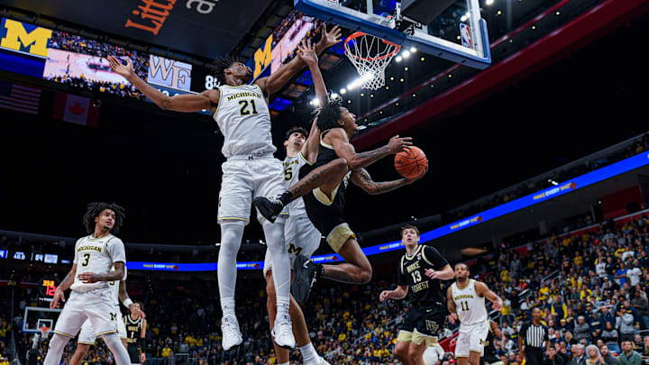 Michigan's rim protection wins the game
