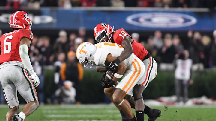 Chris Cole, Bru McCoy, Georgia Bulldogs, Tennessee Volunteers