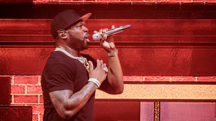 50 Cent Performs In Milan