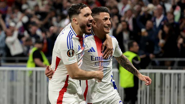 Olympique Lyonnais v Manchester United - UEFA Europa League 2024/25 Quarter Final First Leg